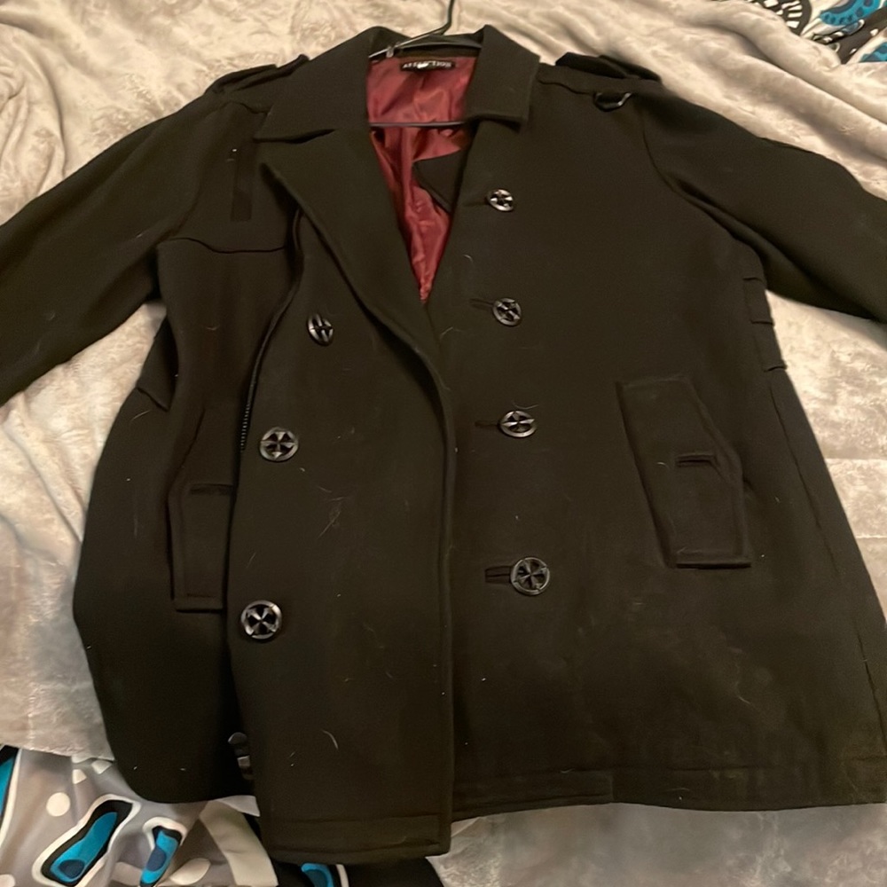 Affliction pea coat